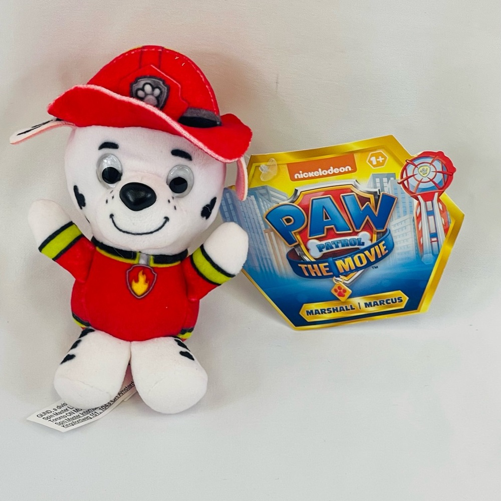 Brand New 4.5” Marshall Paw Patrol Plush
